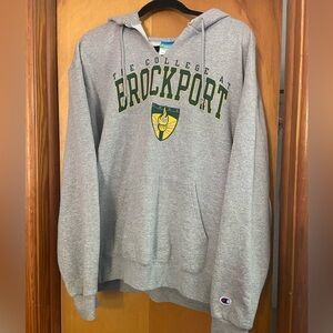 The College at Brockport hoodie - size XL.